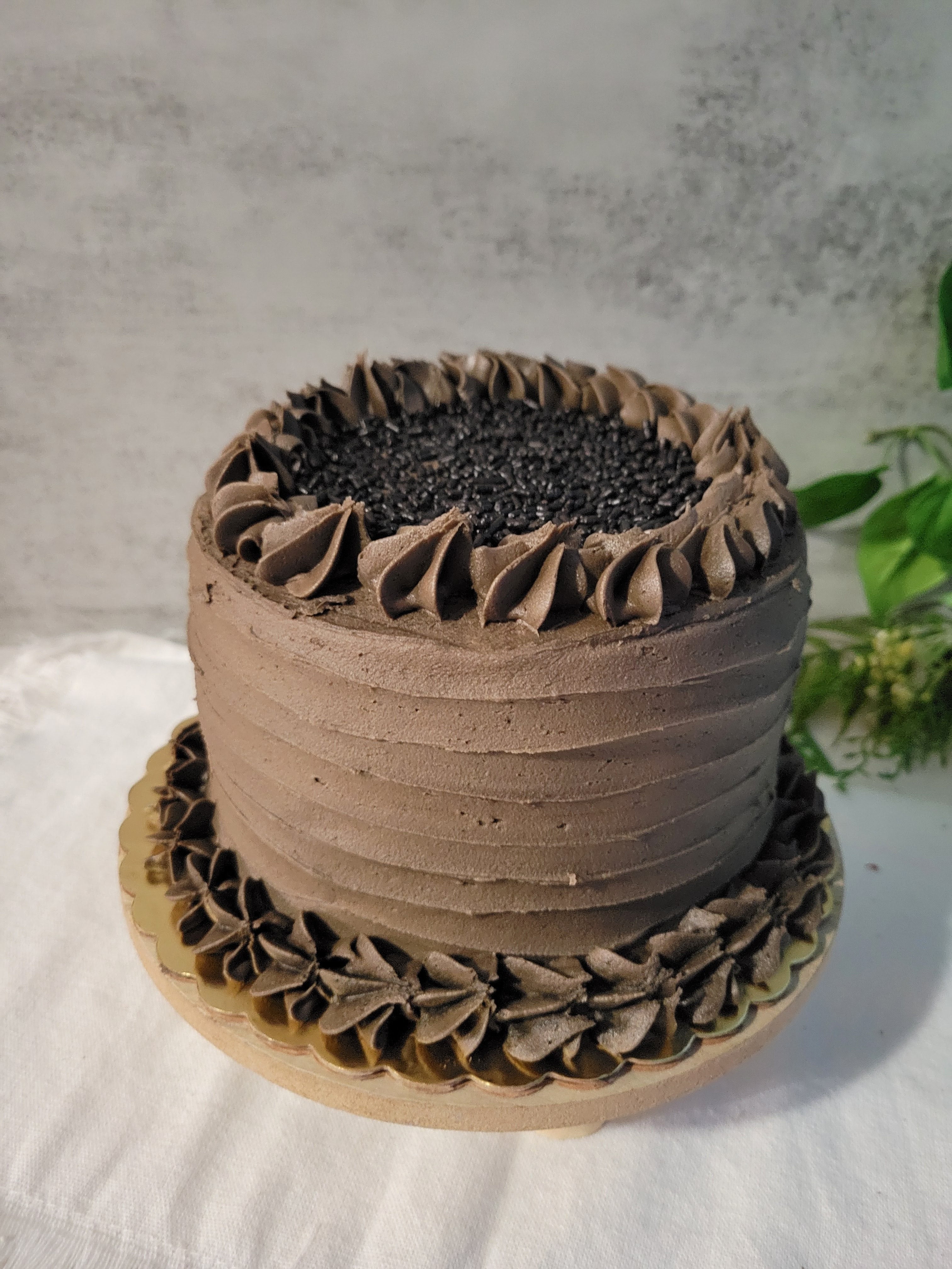 Chocolate Celebration Cake | bakehoney.com